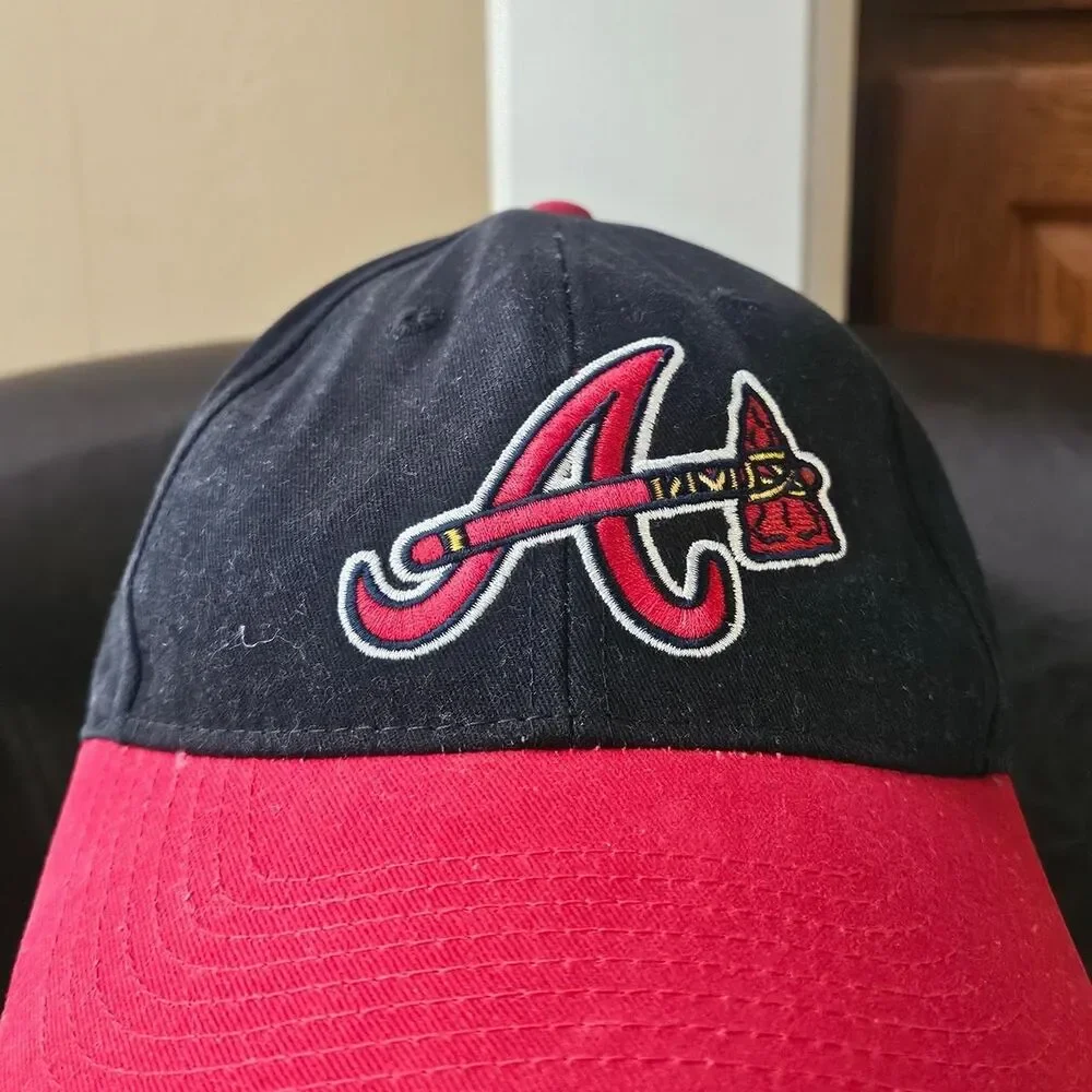 atlanta braves mlb baseball embroidered hat
